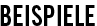 Beispiele