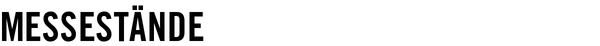 Messestände